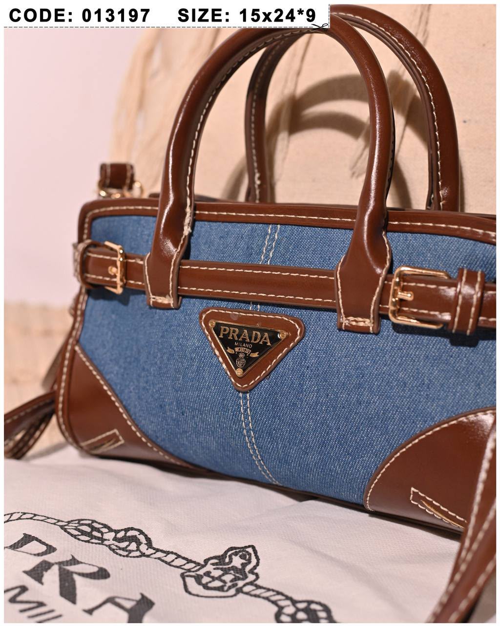 Prada Denim Bag