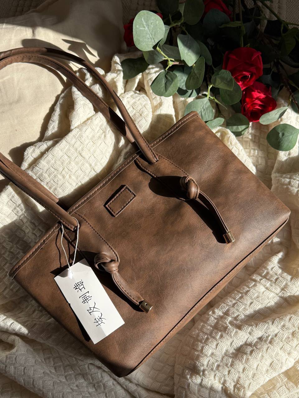Leather Tote Bag