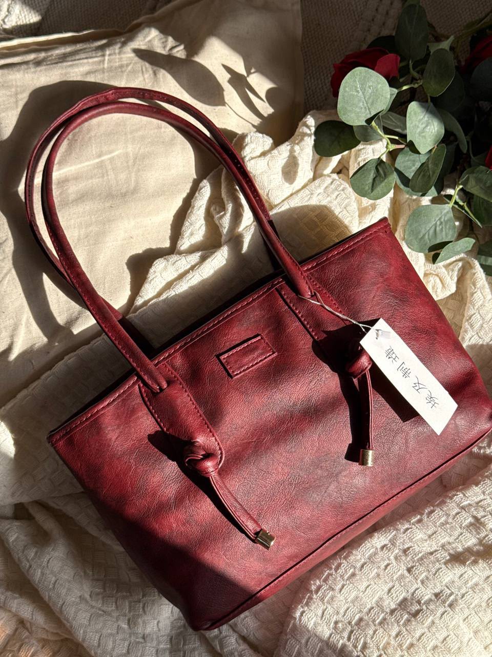 Leather Tote Bag