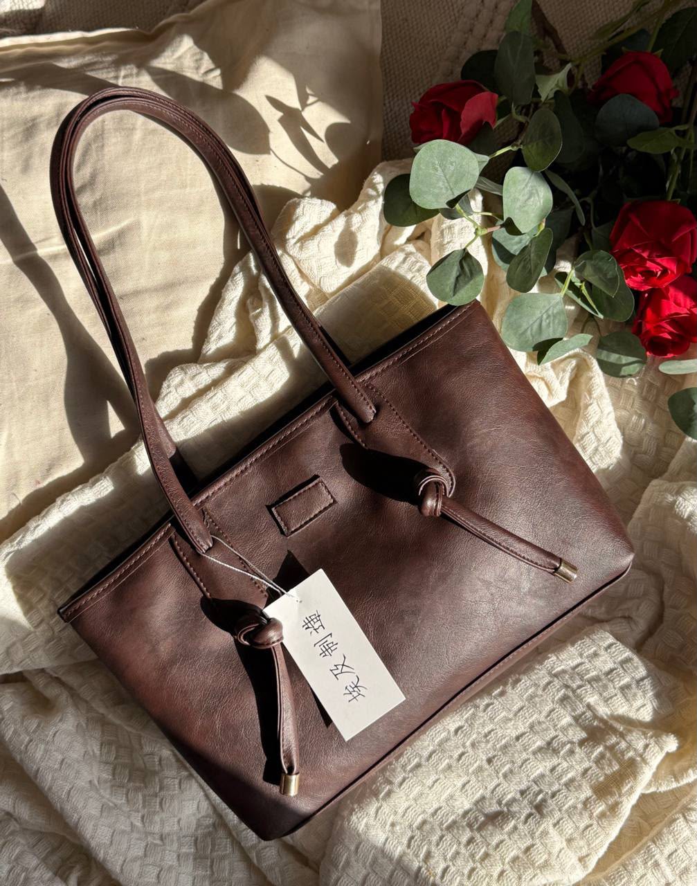 Leather Tote Bag